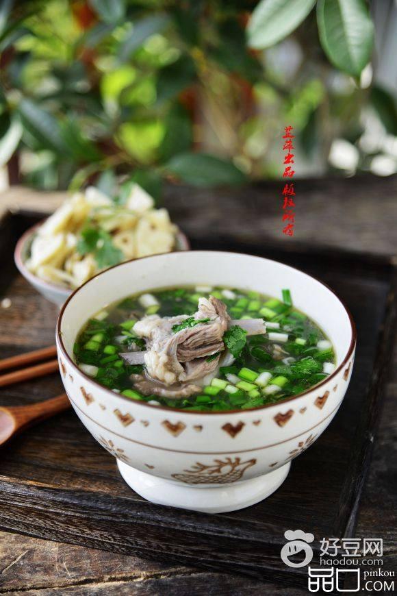 砂锅清炖羊排