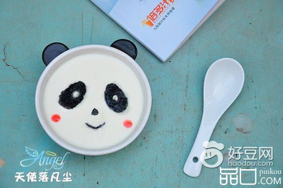 熊猫姜汁撞奶