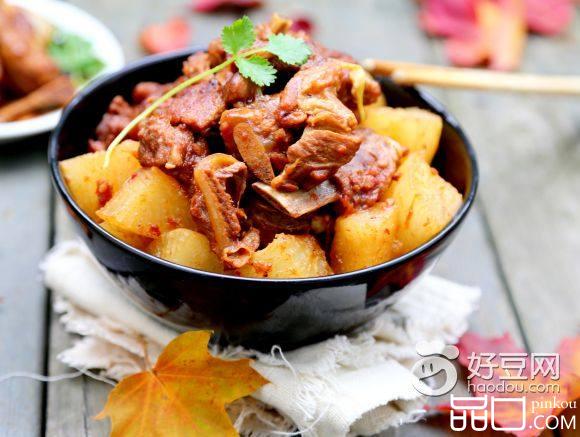 羊肉炖白萝卜