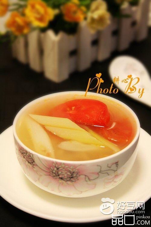 葱白番茄洋葱汤