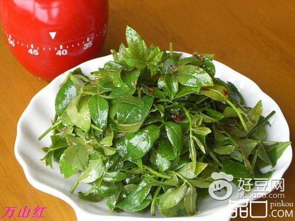 凉拌花椒芽