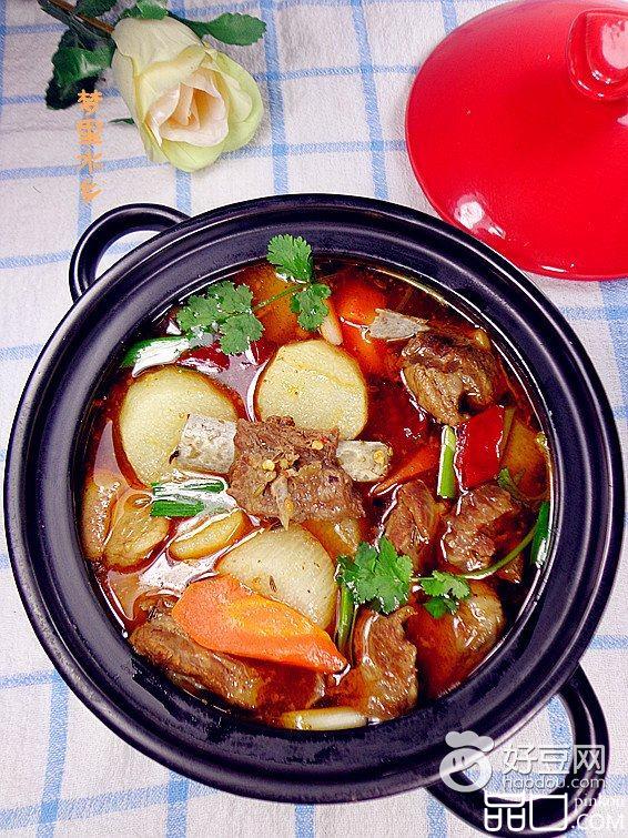 羊肉山药煲