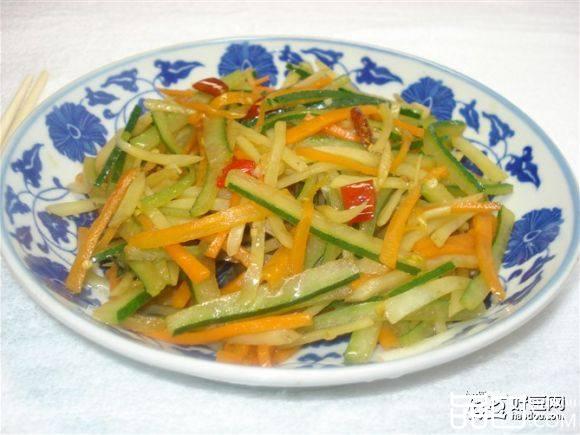 辣炒素三丝