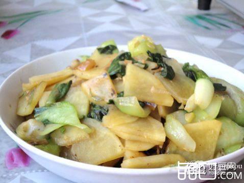 油菜土豆片