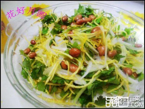 三丝抱豆
