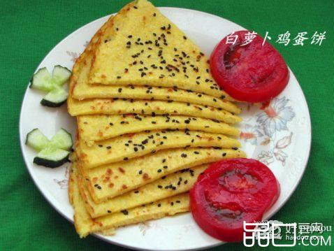 白萝卜鸡蛋饼