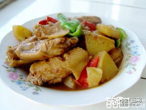 土豆烧鸡翅