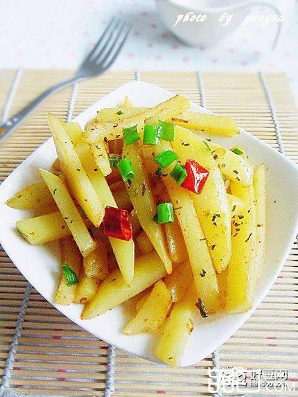 干煸土豆条