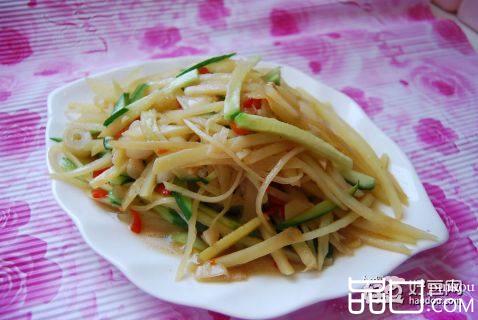 黄瓜土豆丝