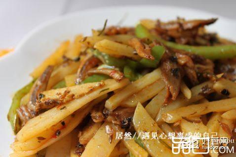 姜公鱼仔土豆条