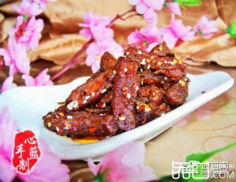 自制香辣牛肉干