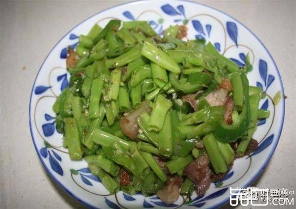 肉炒空心菜