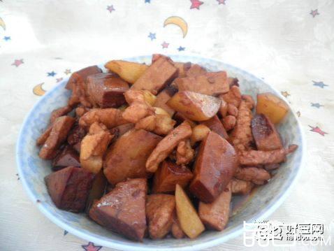 香干烧土豆