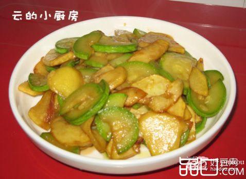 西葫芦溜土豆片