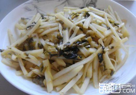 雪菜土豆丝