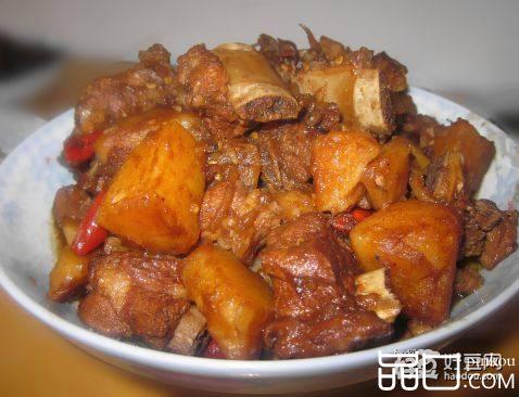 排骨烧土豆