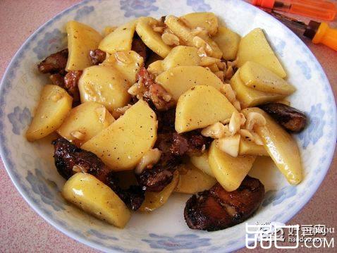 香肠土豆片