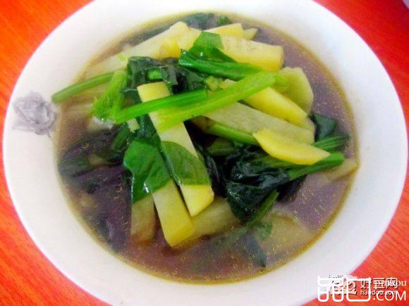 菠菜土豆汤