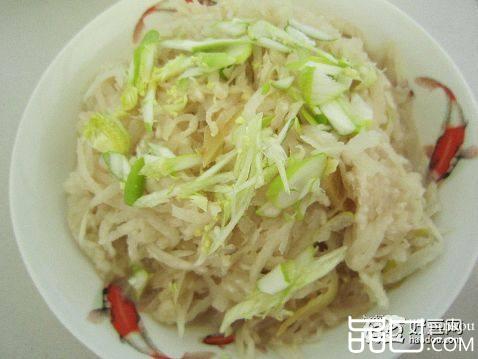 清炒白萝卜