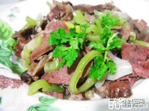辣炒肺片