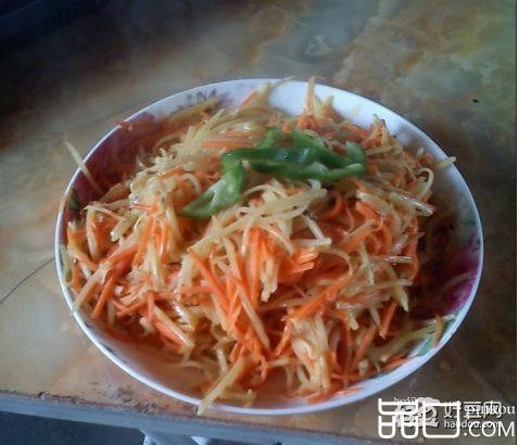 芝士胡萝卜土豆丝