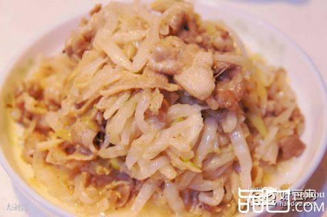 酸菜炒羊肉