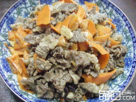 生炒牛肉