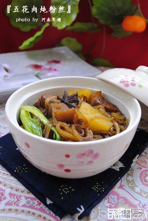 五花肉炖粉丝