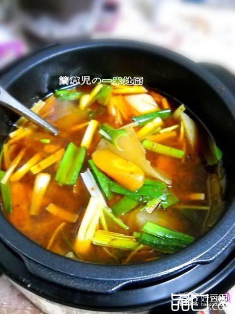 香辣萝卜炖牛肉
