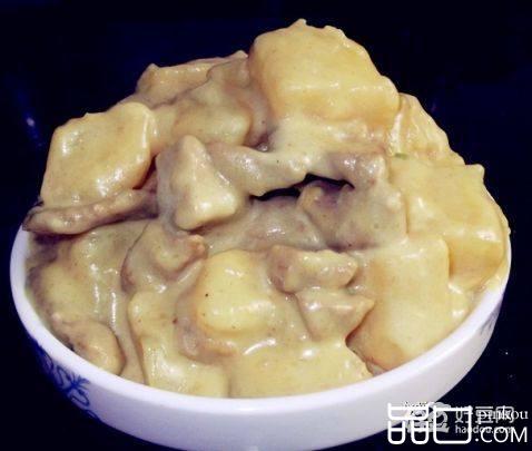 咖喱土豆肉片