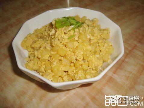 土豆炒鸡蛋
