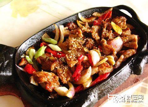 铁板牛肉