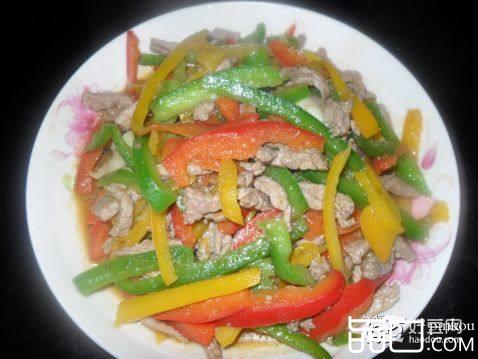 五彩牛肉