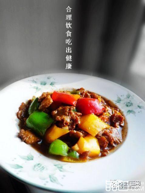彩椒炒牛肉