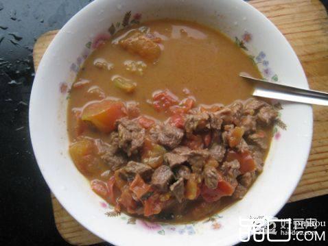 西红柿炖牛肉