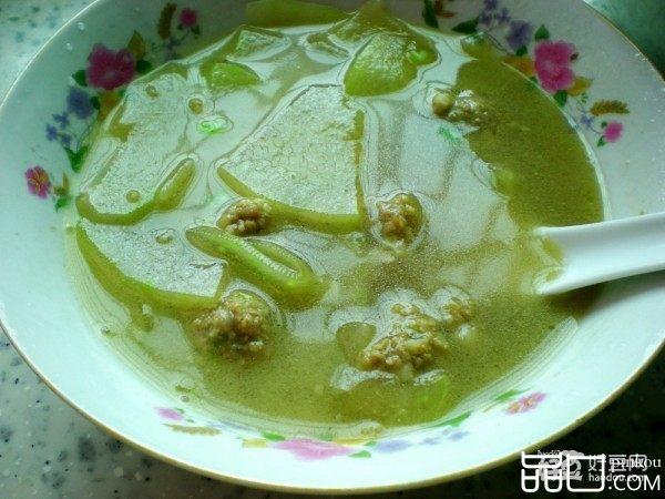 冬瓜羊肉丸子汤