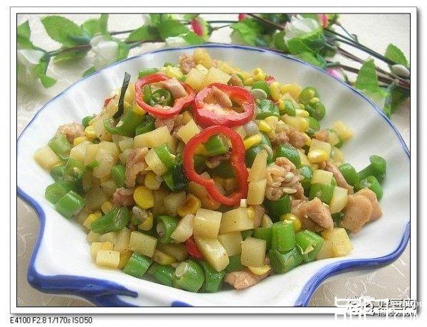 土豆玉米粒