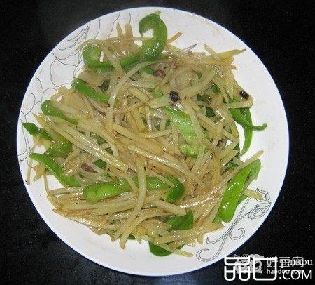 辣椒炒土豆丝