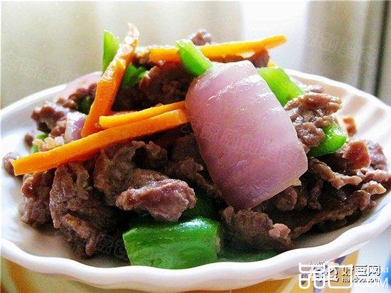 家常牛肉小炒