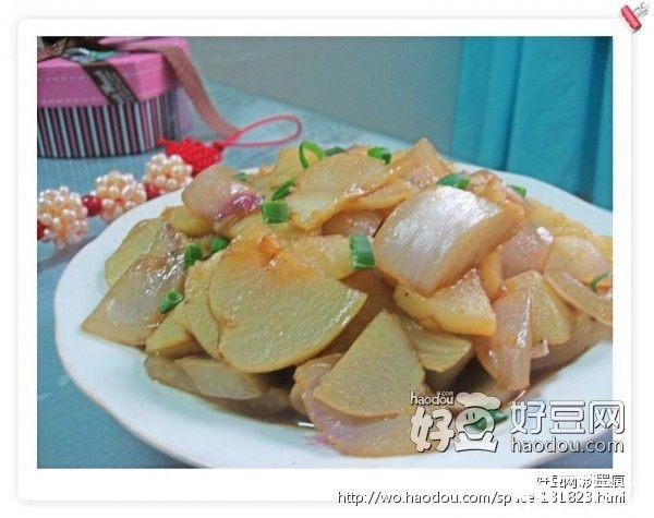 土豆炒洋葱