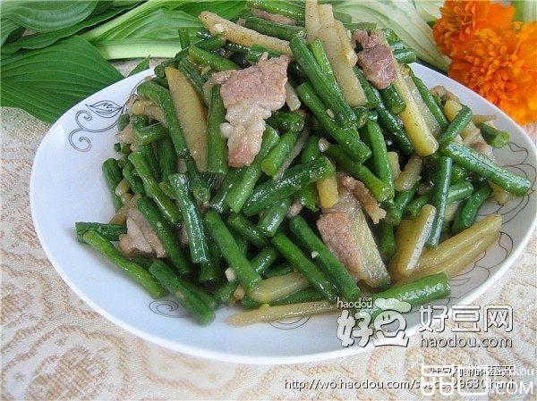 豇豆炒土豆丝