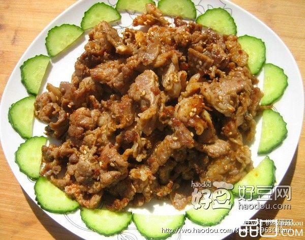 香辣孜然牛肉片