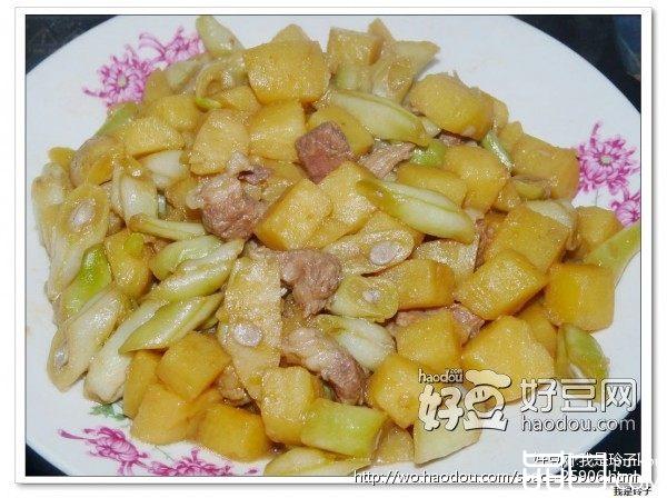 土豆芸豆烧肉