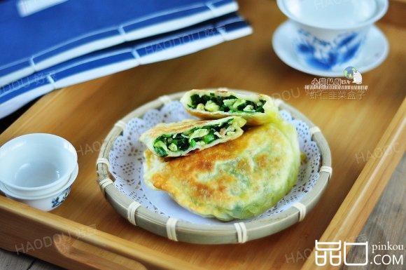 虾仁韭菜盒子