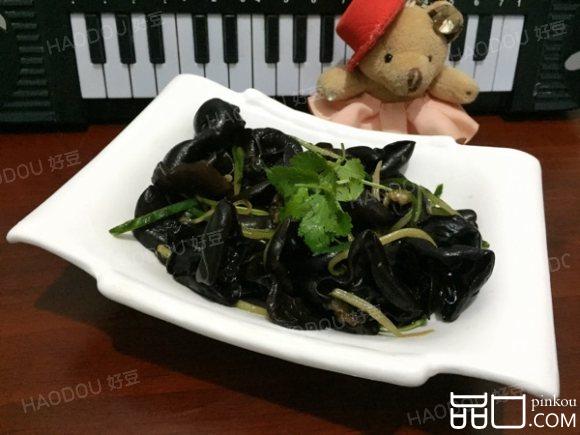 凉拌芥末木耳