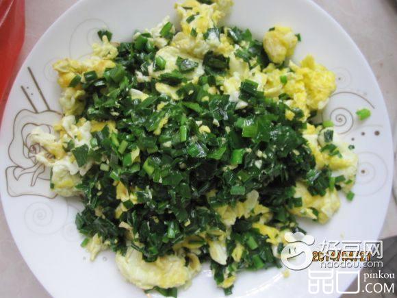 韭菜鲜鸡蛋