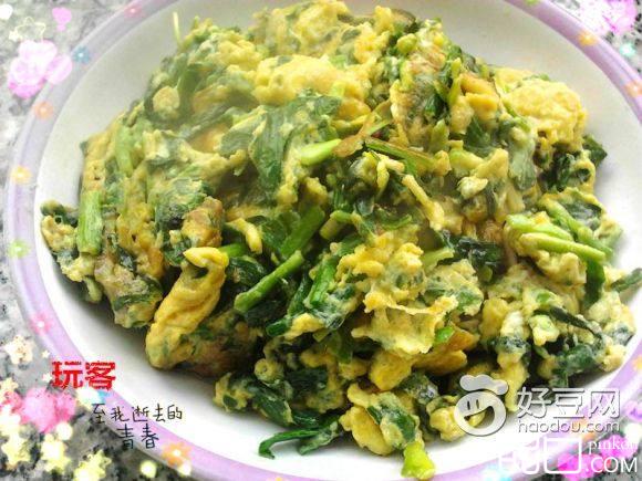 鸡蛋炒韭菜