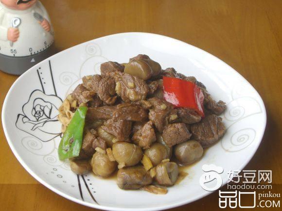 板栗炖牛肉