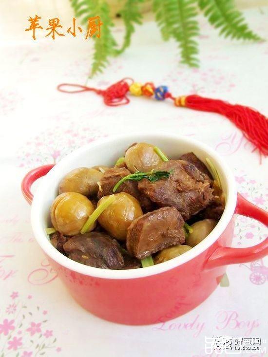 栗子焖羊肉