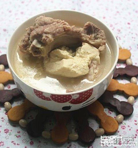 红姑豆腐排骨汤